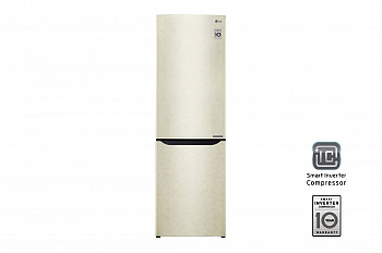 Холодильник LG GA-B419SEJL | Объем 302л | Total No Frost | Многопоточное охлаждение Multi Air Flow | Бежевый