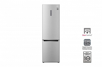 Холодильник LG GA-B509MAWL | 419л | DoorCooling+ | Серебристый