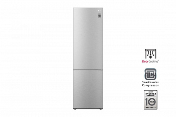 Холодильник LG GA-B509CAZL | Объем 419л | DoorCooling+ | Multi Air Flow | Стальной