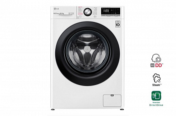Стиральная машина LG TW4V3RS6W с паром, технология AI DD, 10,5 кг
