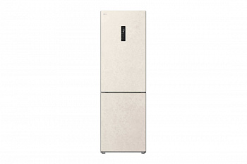 377 л, Холодильник LG GC-B459ANMW DoorCooling⁺ с нижней морозильной камерой, Гигиенический фильтр, Складная полка