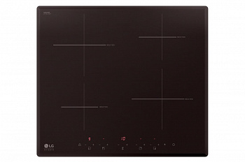 Индукционная варочная панель LG HU641PH | 590 x 60 x 520 мм | Сенсорная | 4 зоны нагрева | Функция Power Boost