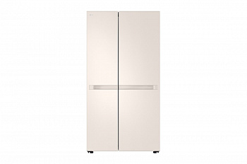 Холодильник LG GC-B257KEHW | Side by Side | Объем 658л | 913 × 1790 × 735 мм | Бежевый