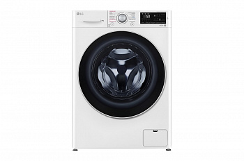 Узкая стирально-сушильная машина LG F2J6HG7W с паром, 7/4 кг