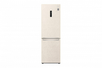 Холодильник LG GA-B459SEQM | Объем 374 л | Охлаждение двери DoorCooling+| Складная полка | Бежевый