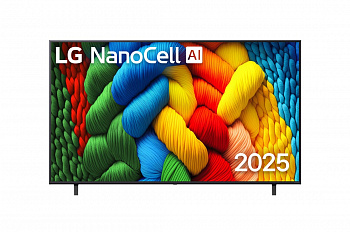Телевизор LG 65NANO80A6B 65'' Nanocell AI 4K 2025