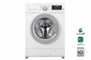 Узкая стиральная машина LG F10B8LD7, прямой привод, 5кг