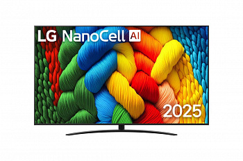 Телевизор LG 86NANO81A6A 86'' Nanocell AI 4K 2025